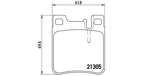 MAGNETI MARELLI Комплект тормозных колодок, дисковый тормоз 363700450017